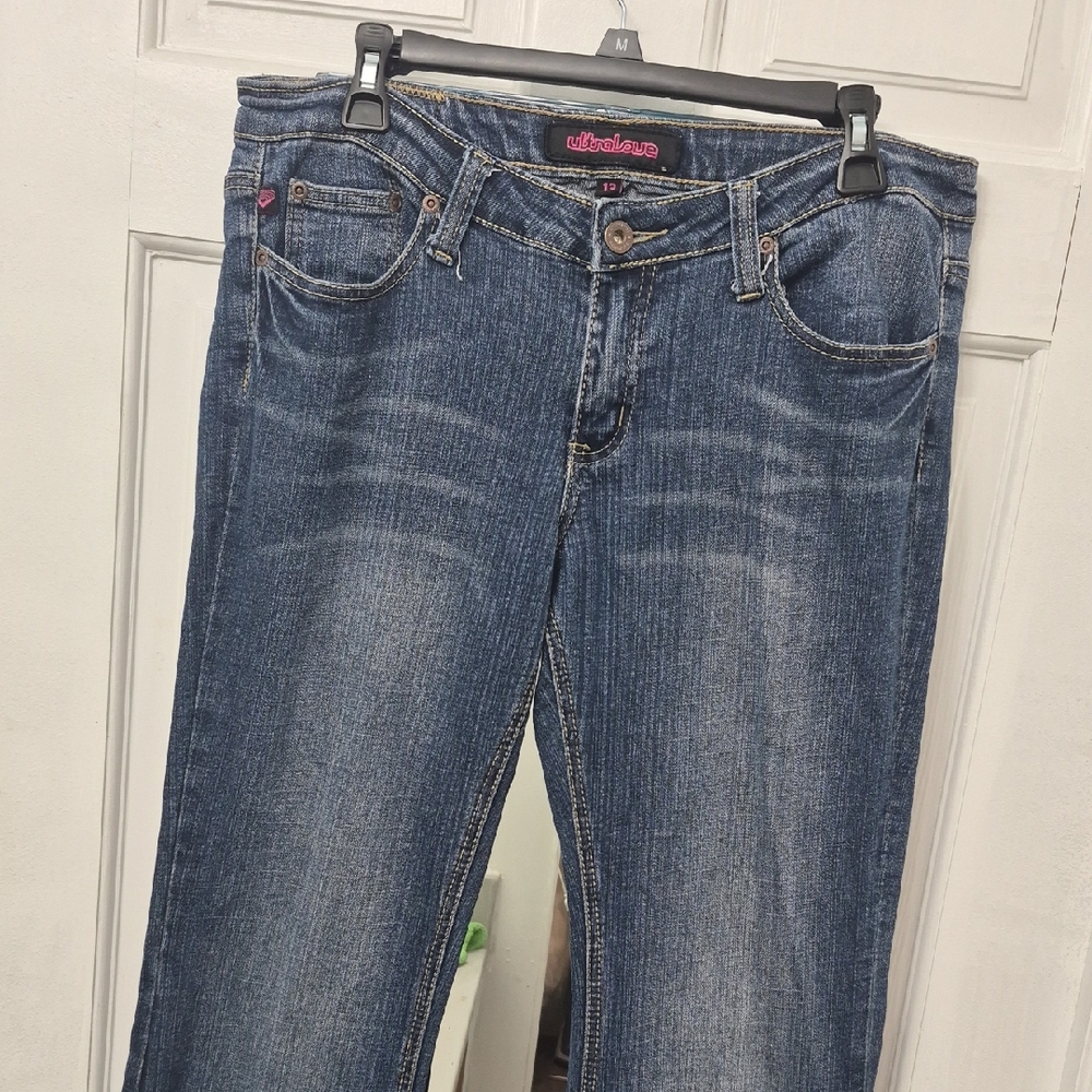 Flare Leg Low Rise Y2K Jeans by Ultra Love